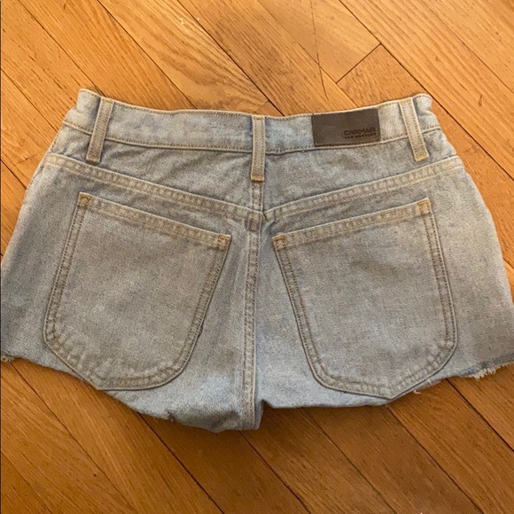 Carmar Two-Tone Denim Jean Shorts - Picture 2 of 4